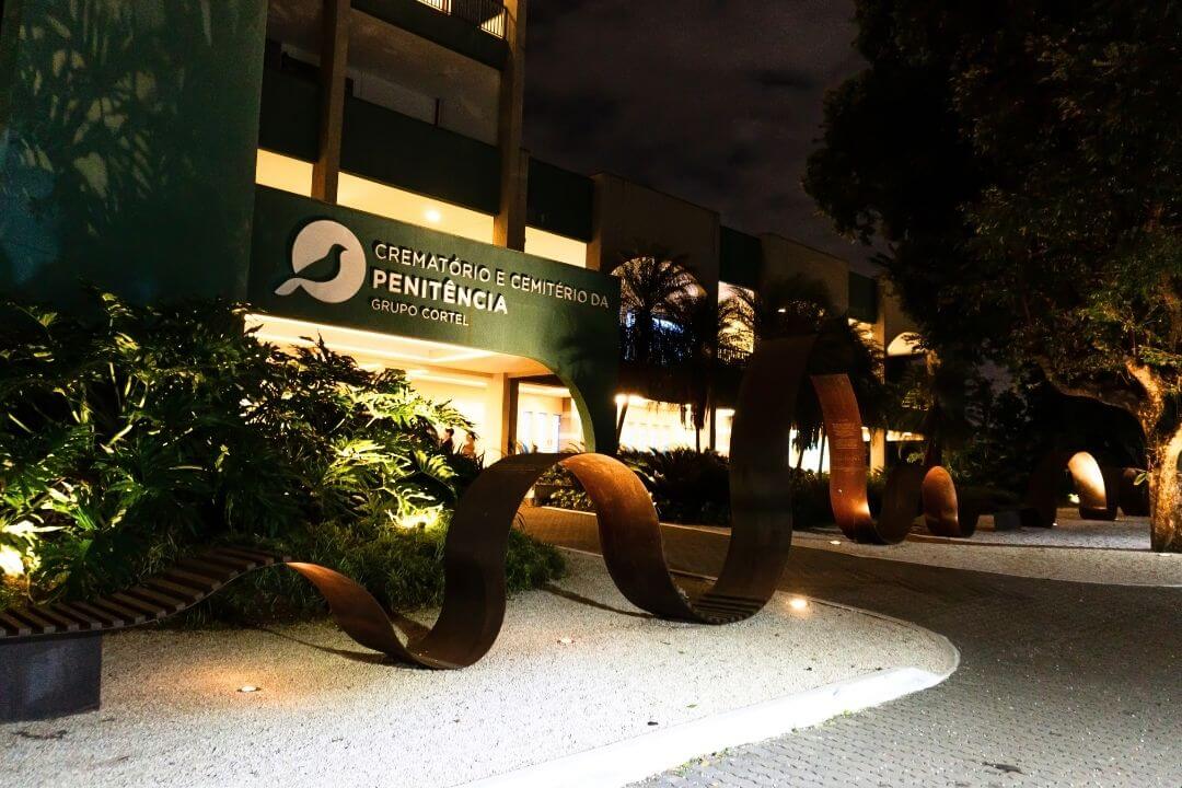 Entrada do Crematório e Cemitério da Penitência